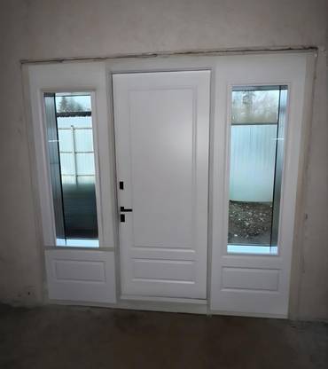 Термодверь с боковыми стёклами